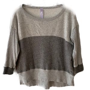 Wilt | Sweatshirt Two Tone Gray Super Soft